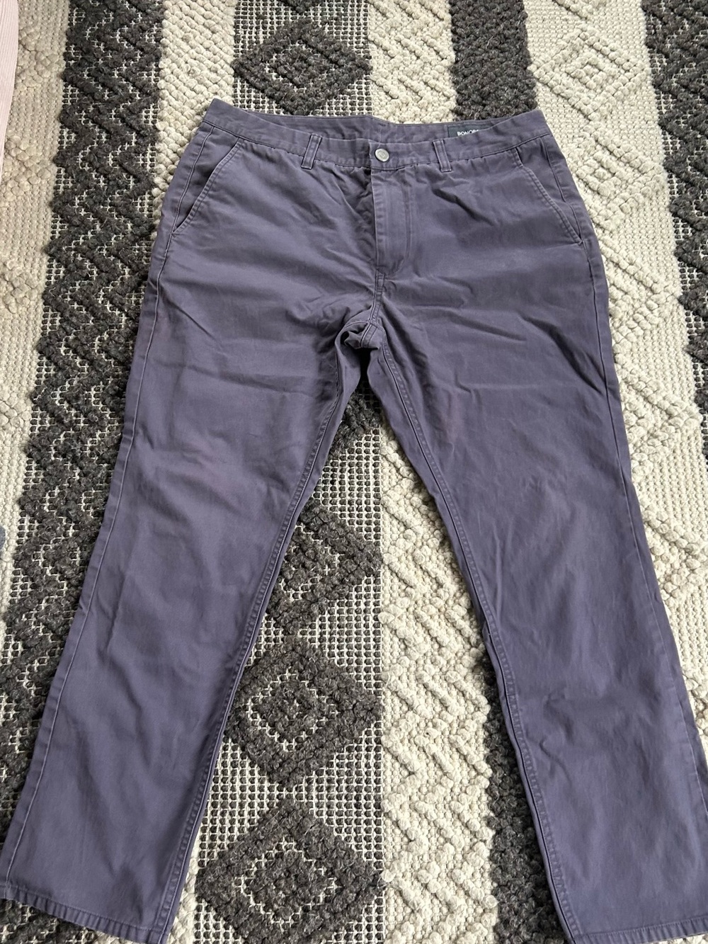 Bonobos Pants in Deep Plum